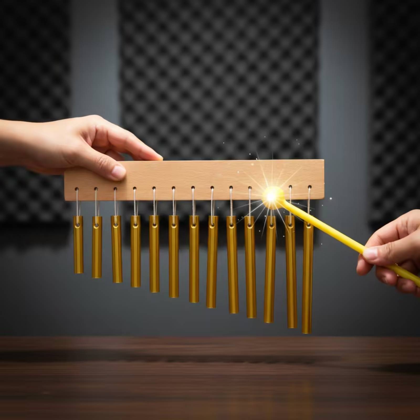 Sino de Vento Bar Chimes com P - Musical Instrument Chimes avaliação e preço