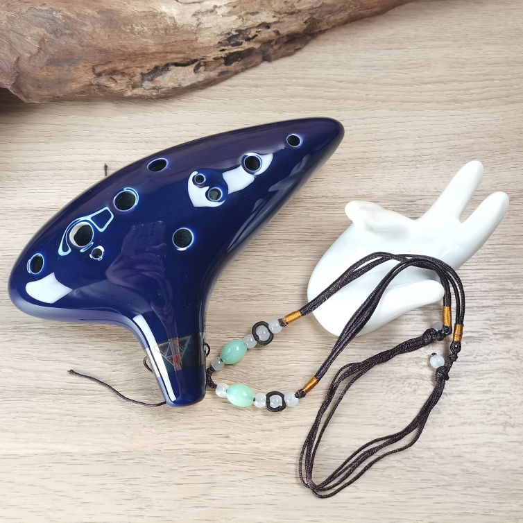 Anime zelda ocarina cerâmica 1 - Musical Instrument Zelda avaliação e preço