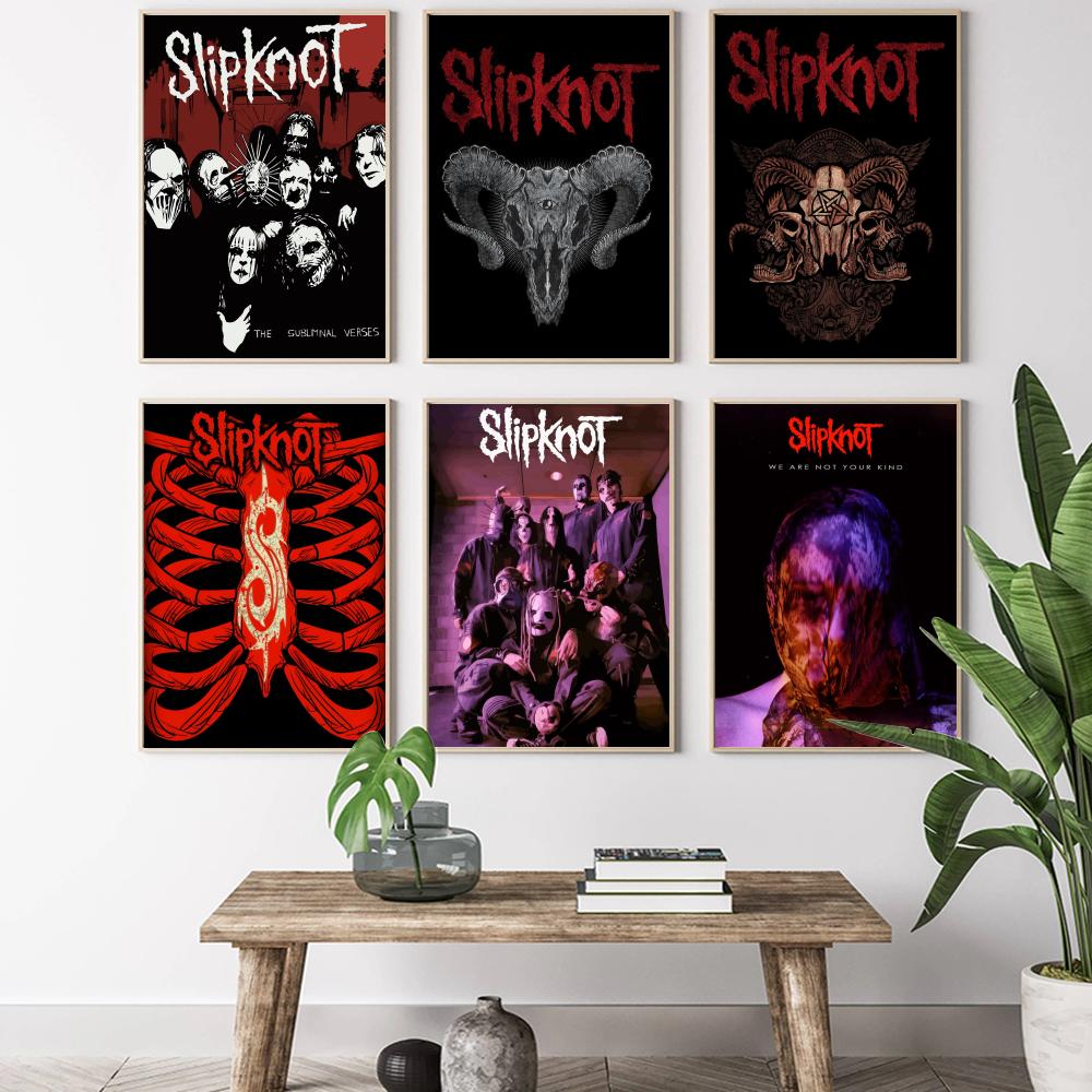 Pôster de banda de rock heavy  - Musical Instrument Poster avaliação e preço