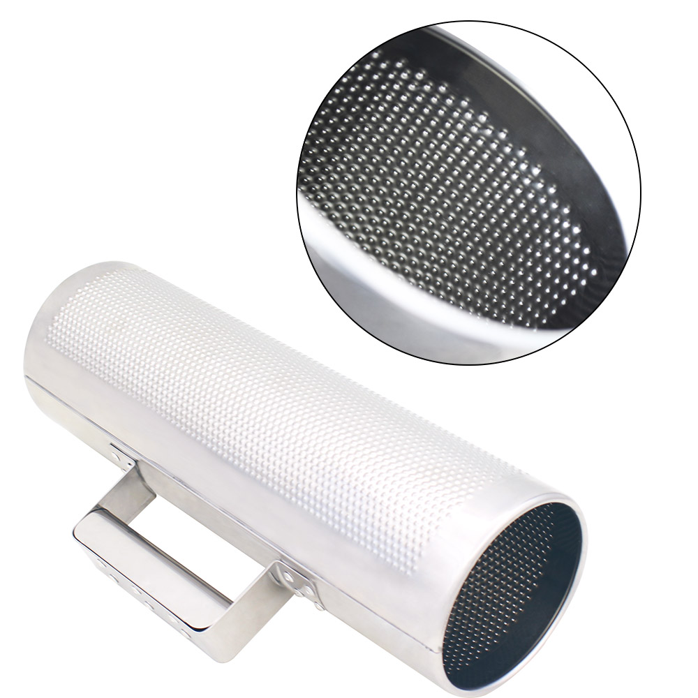Guiro Grande de Aço Inoxidável - Guiro Scraper Instrument avaliação e preço