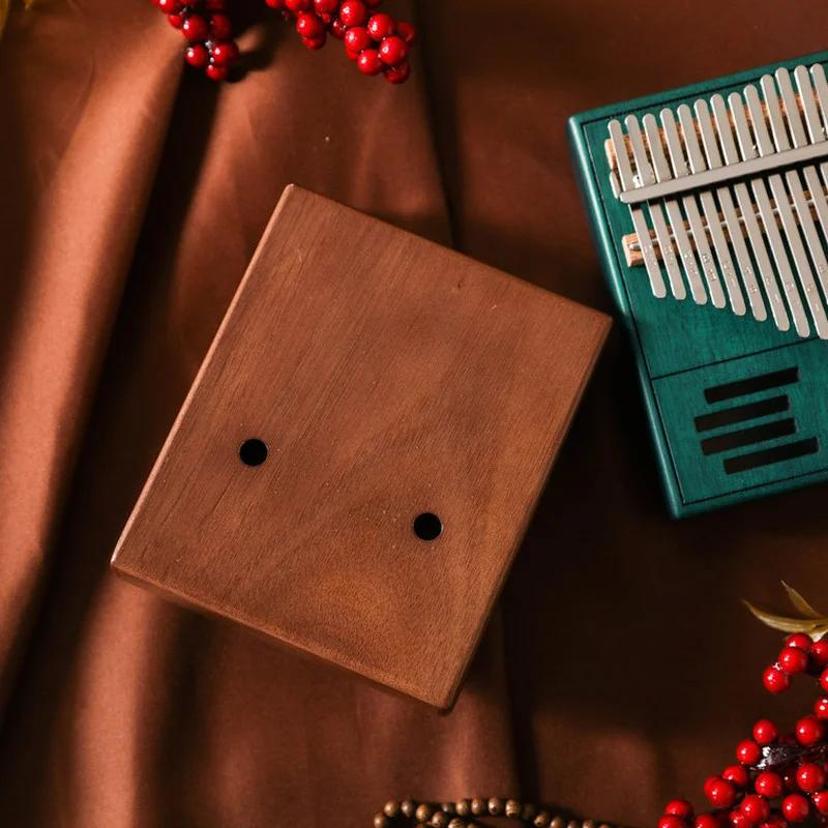 Retro Kalimba 17 Key Thumb Pia - A Musical Instrument With Keys avaliação e preço