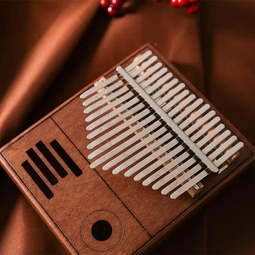 Retro Kalimba 17 Key Thumb Pia - A Musical Instrument With Keys avaliação e preço
