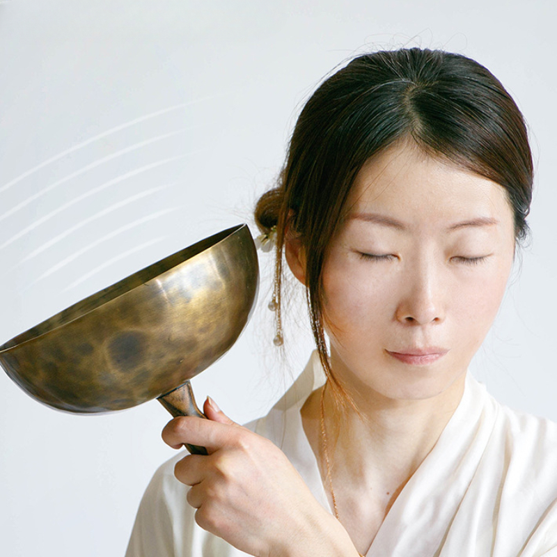 Handmade Tibetan Sound Bowl, H - Musical Instrument Kit avaliação e preço