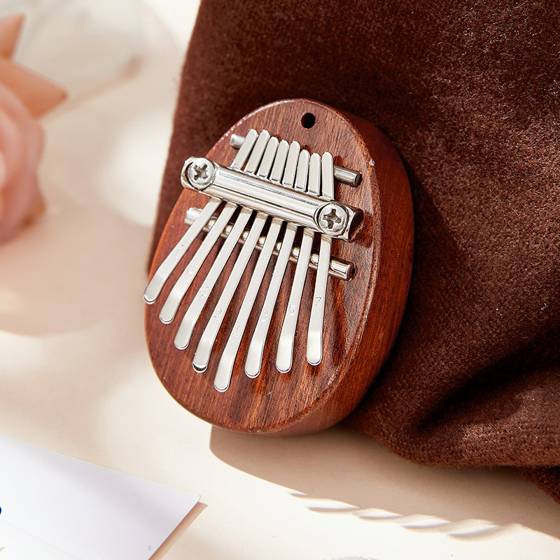 5*7cm 8key kalimba polegar pia - Musical Instrument For Beginners avaliação e preço