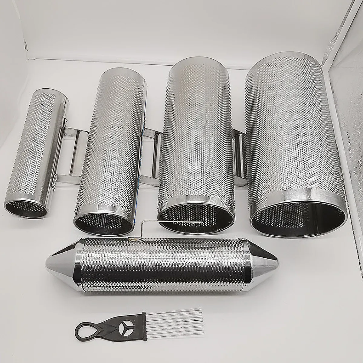 Guiro de Aço Inoxidável para P - Guiro Scraper Instrument avaliação e preço