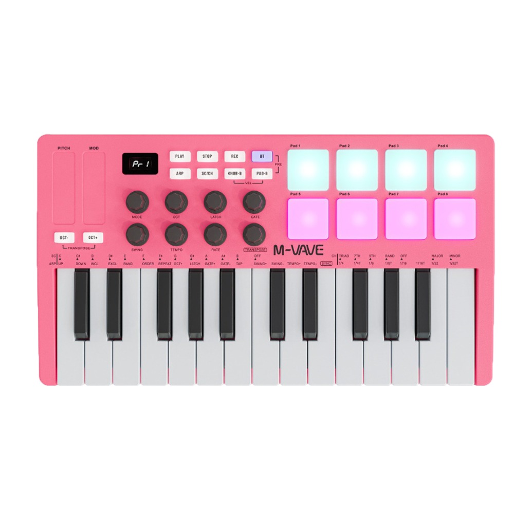M-VAVE MIDI Controlador de tec - Musical Instrument Of Keyboard avaliação e preço