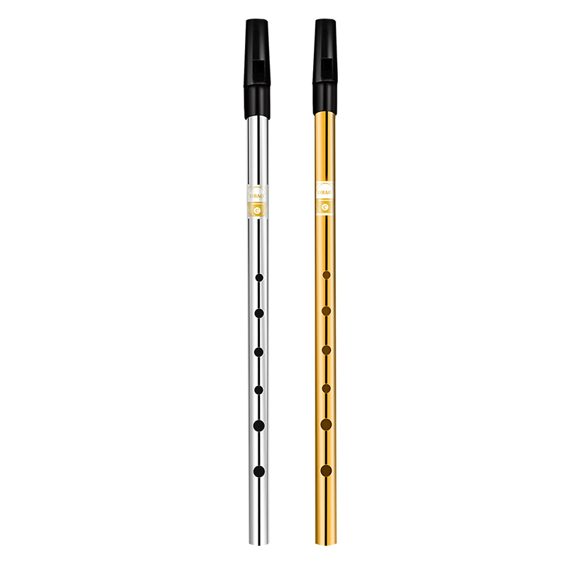 Alumínio liga apito com 6 furo - Tin Whistle Flute avaliação e preço