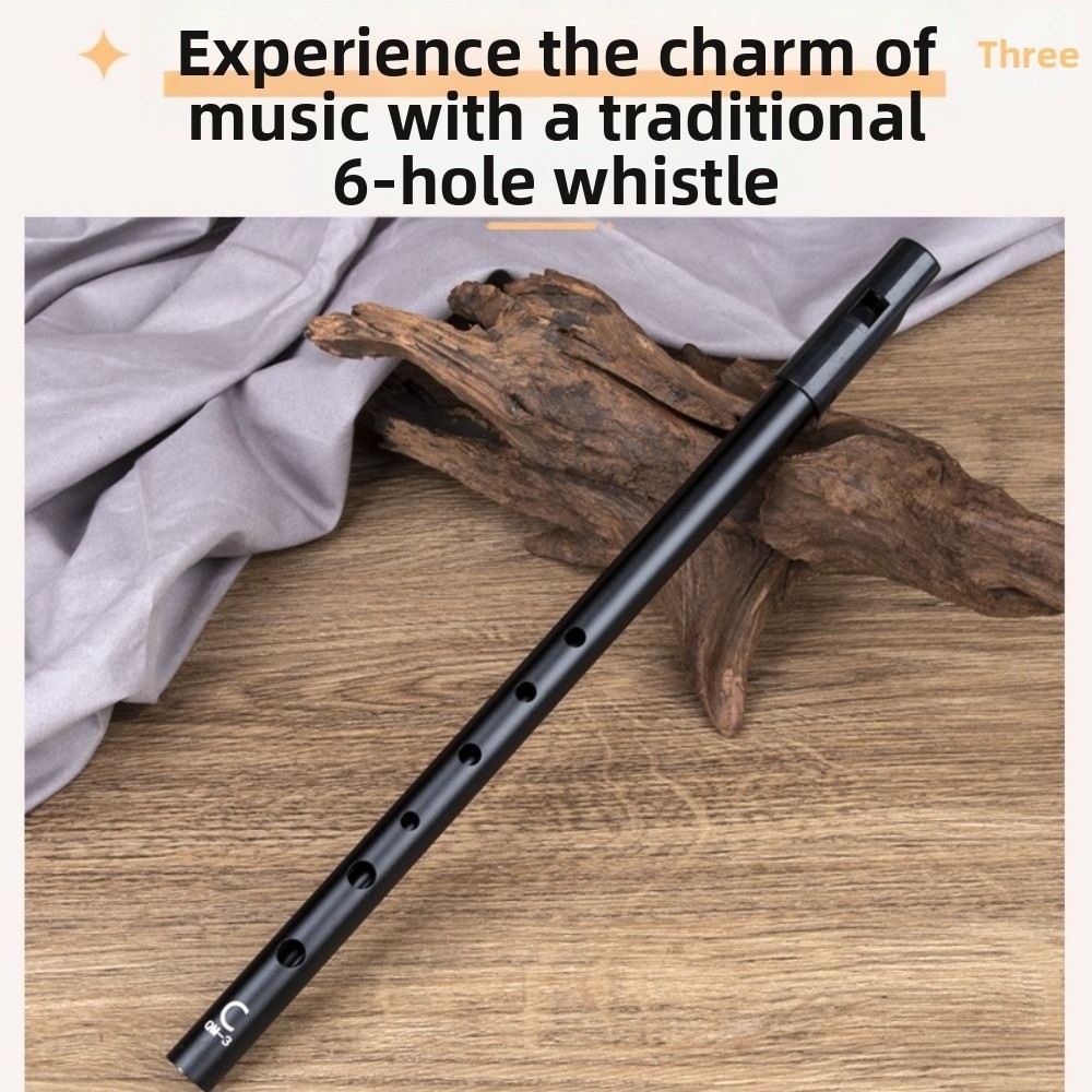 Flauta Irlandesa de 6 Furos em - Tin Whistle Flute avaliação e preço