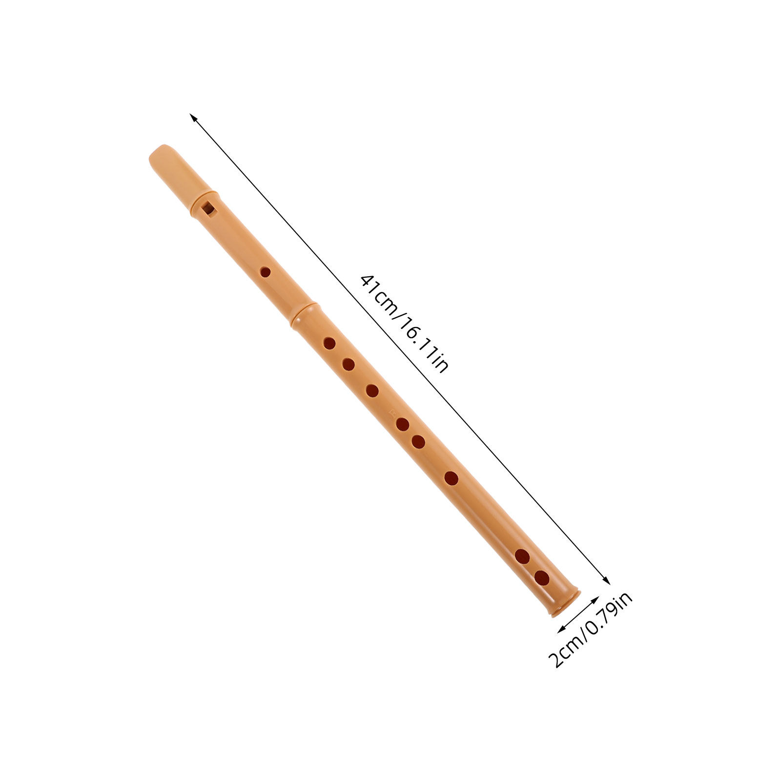 Flauta Doce de Resina Desmontá - Musical Instrument Recorder avaliação e preço
