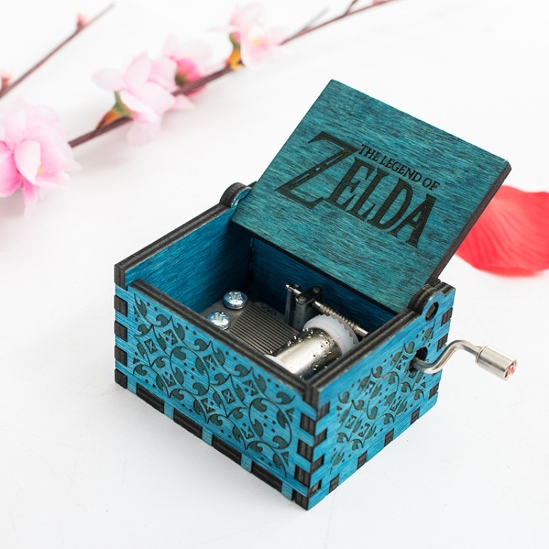 Caixa de Música de Madeira da  - Musical Instrument Zelda avaliação e preço