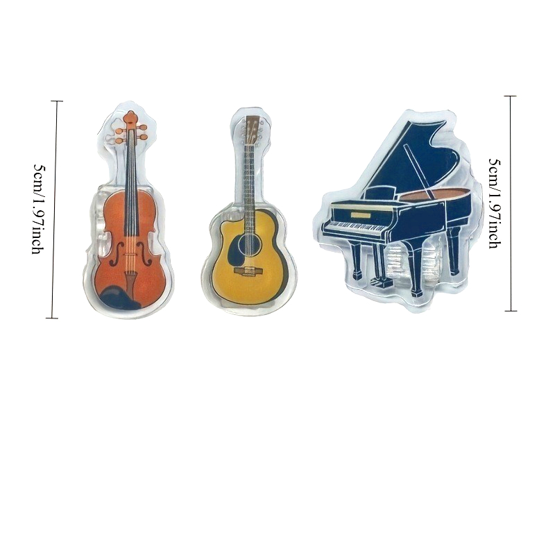 5 Peças Clipe de Música Mini C - Musical Instrument Coloring Pages avaliação e preço