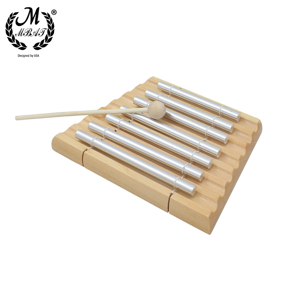 M MBAT Meditação Carrilhão 7 T - Musical Instrument Chimes avaliação e preço